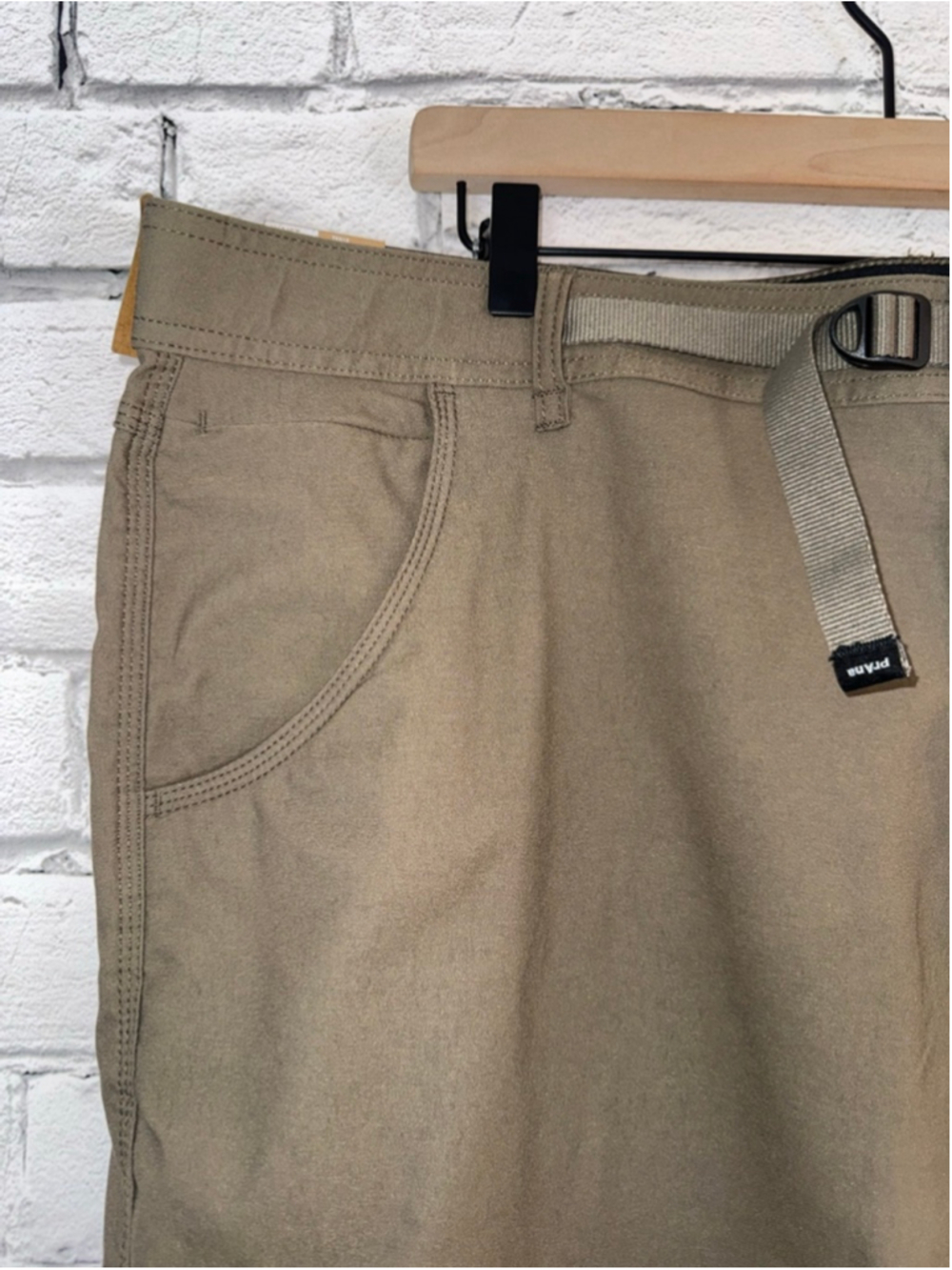 Men's Prana Pants size 40x32 Brown Stretch Zion Slim Cargo Pants Hiking Pants - Picture 9 of 16